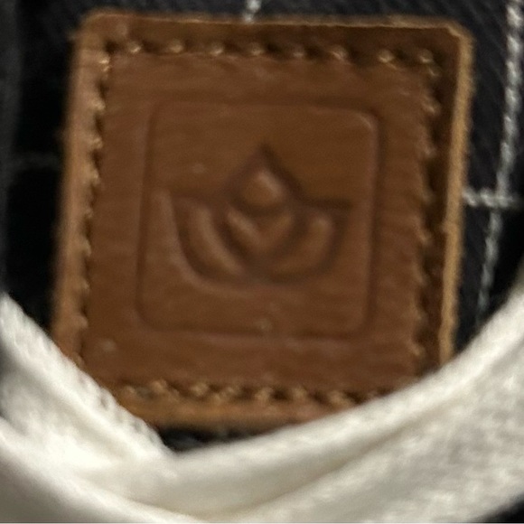 WOMEN’S SPENCO WINDOWPAYNE BLACK CANVAS IVORY COMFORT SPORT SNEAKERS SHOES 8.5 B - Picture 4 of 8